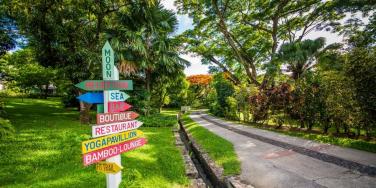 Tropical Gardens at East Winds, St Lucia